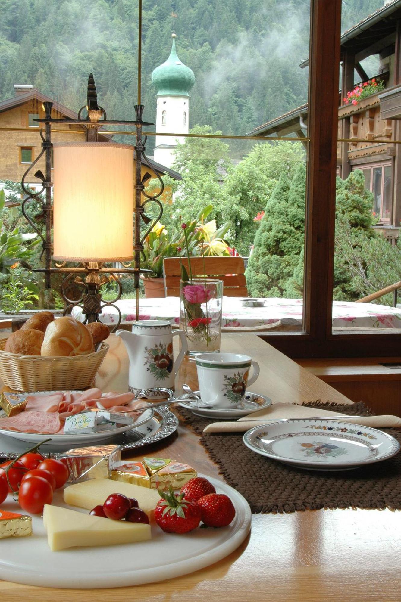 Pension Christophorus Hotel Garni Partenen Luaran gambar